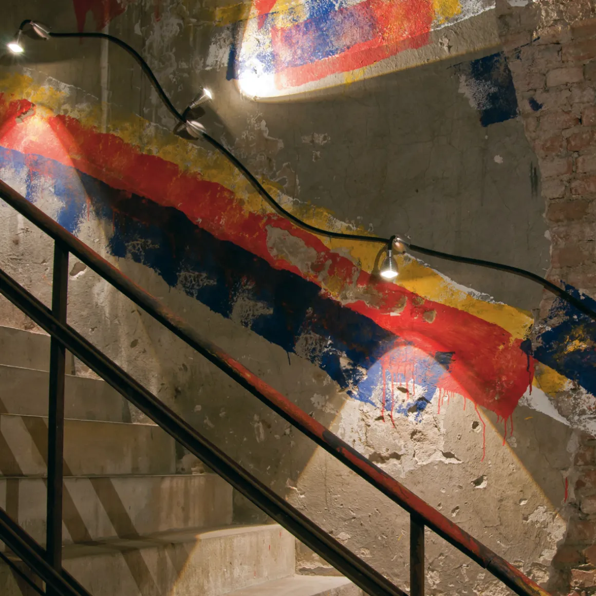 less 'n' more Athene LED Wand- / Deckenstrahler, mit Tastdimmer, Flexwelle: kurz