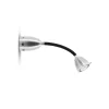 less 'n' more Athene LED Wand- / Deckenstrahler, Flexwelle: kurz