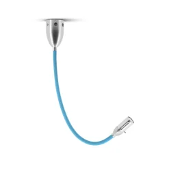 less 'n' more Zeus LED Wand- / Deckenleuchte, mit Tastdimmer, Flexwelle: lang