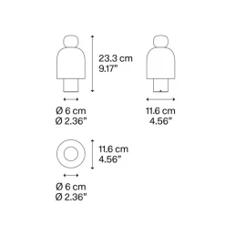 Lodes Easy Peasy LED Akkuleuchte