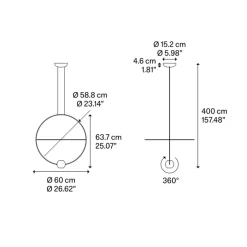 Lodes Elara Medium LED Pendelleuchte