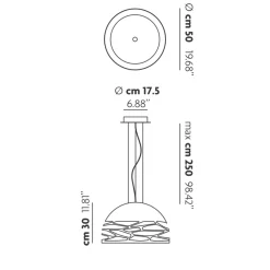 Lodes Kelly Small Dome 50 Pendelleuchte