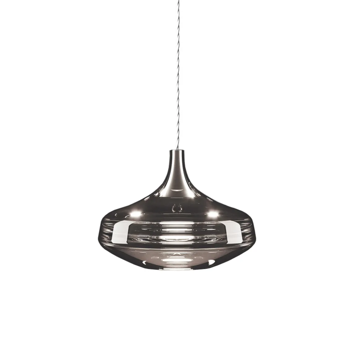 Lodes Nostalgia Glas Large LED Pendelleuchte 7-flg.