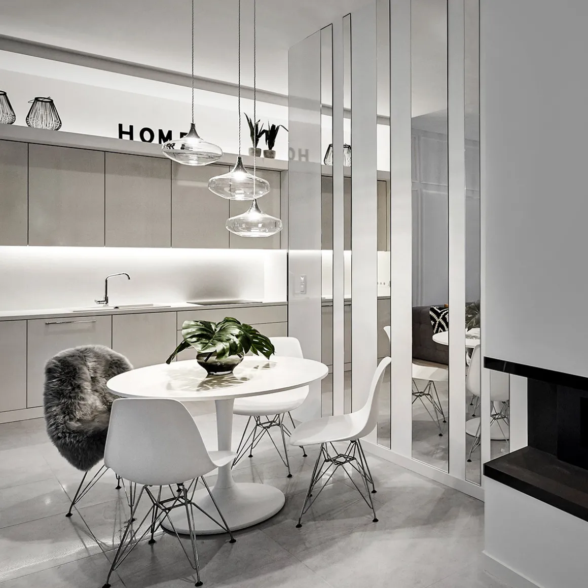 Lodes Nostalgia Glas Large LED Pendelleuchte 1-flg.