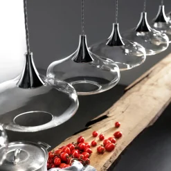 Lodes Nostalgia Glas Large LED Pendelleuchte 1-flg.