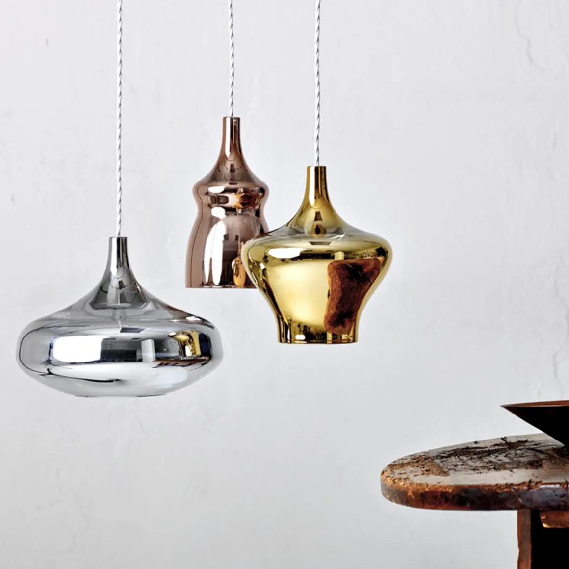 Lodes Nostalgia Glas Large LED Pendelleuchte 1-flg.