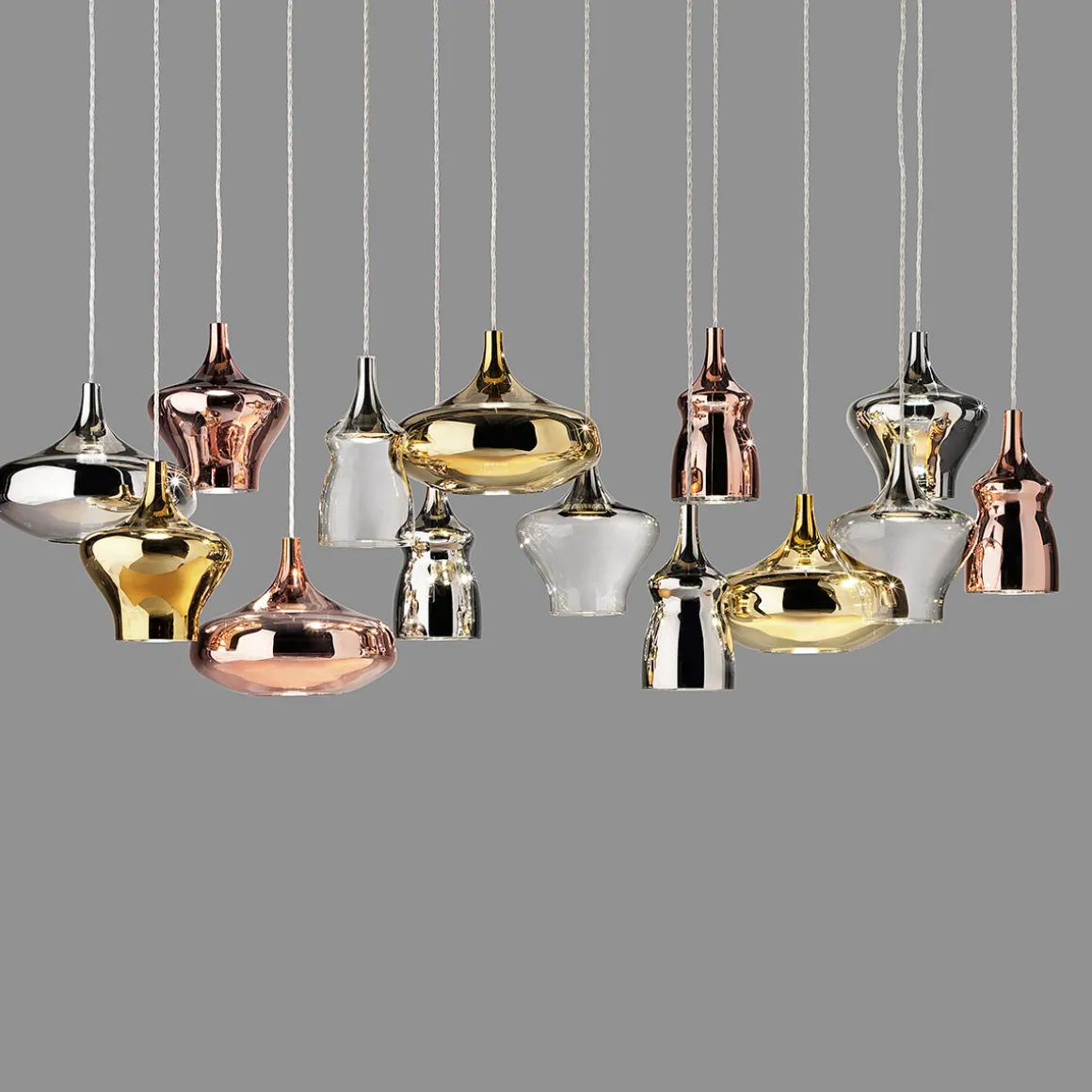 Lodes Nostalgia Glas Large LED Pendelleuchte 1-flg.