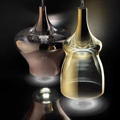 Lodes Nostalgia Glas Medium LED Pendelleuchte 1-flg.