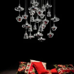 Lodes Nostalgia Glas Small LED Pendelleuchte 1-flg.