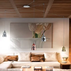 Lodes Nostalgia Glas Small LED Pendelleuchte 1-flg.