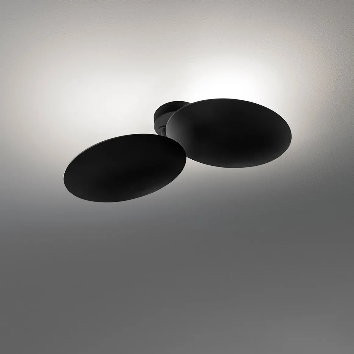 Lodes Puzzle Double Round LED Wand- / Deckenleuchte