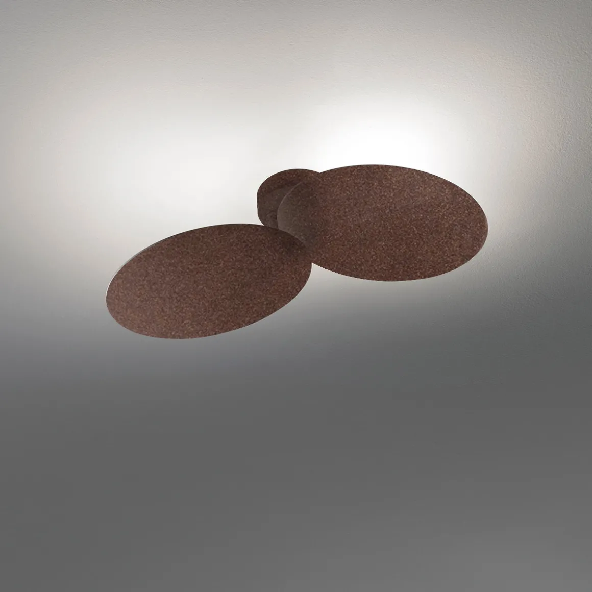 Lodes Puzzle Double Round LED Wand- / Deckenleuchte