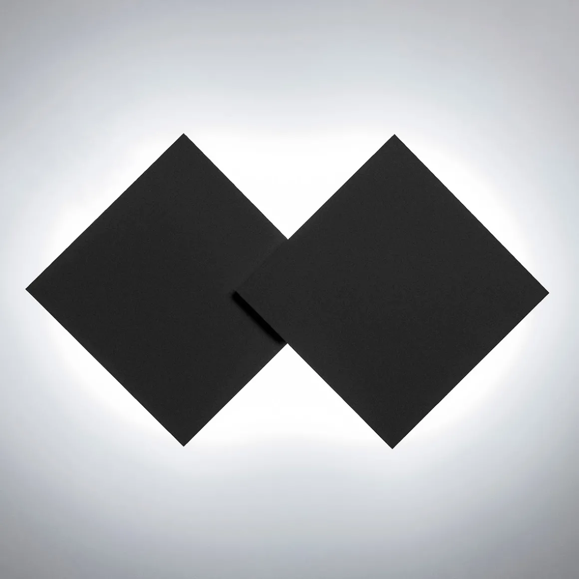 Lodes Puzzle Double Square LED Wand- / Deckenleuchte