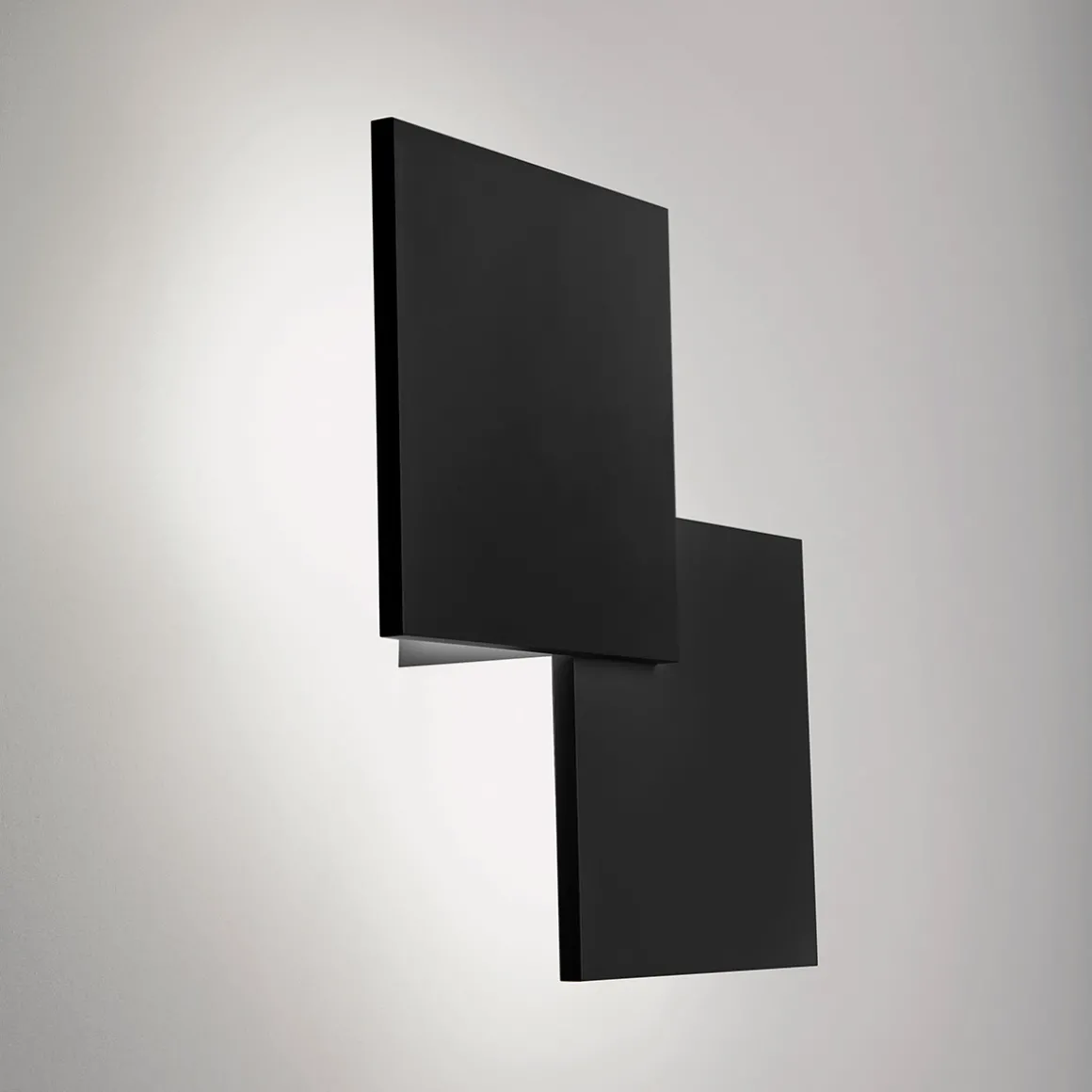 Lodes Puzzle Double Square LED Wand- / Deckenleuchte