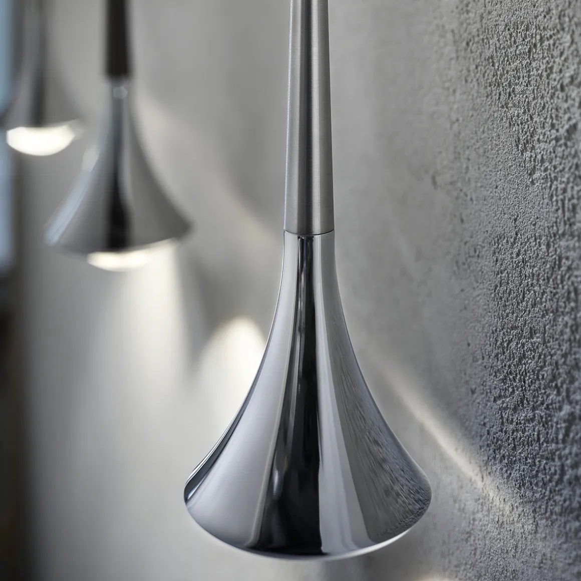 Lodes Rain LED Pendelleuchte, 3-flg., 2700 K