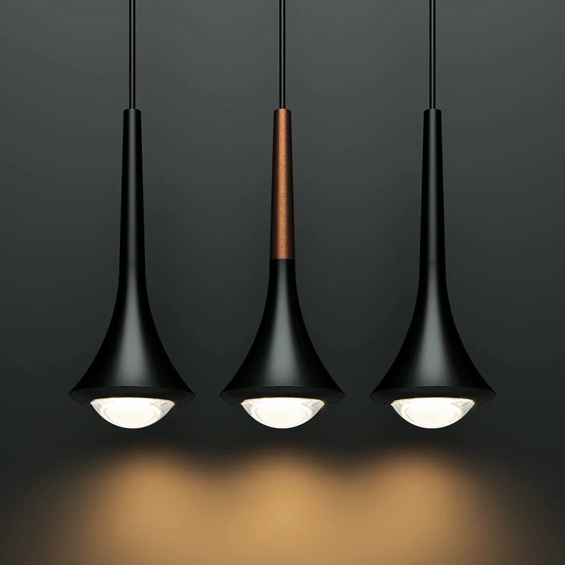 Lodes Rain LED Pendelleuchte, 1-flg., 3000 K