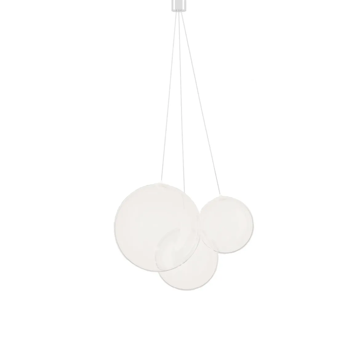 Lodes Random LED Pendelleuchte, 3-flg.