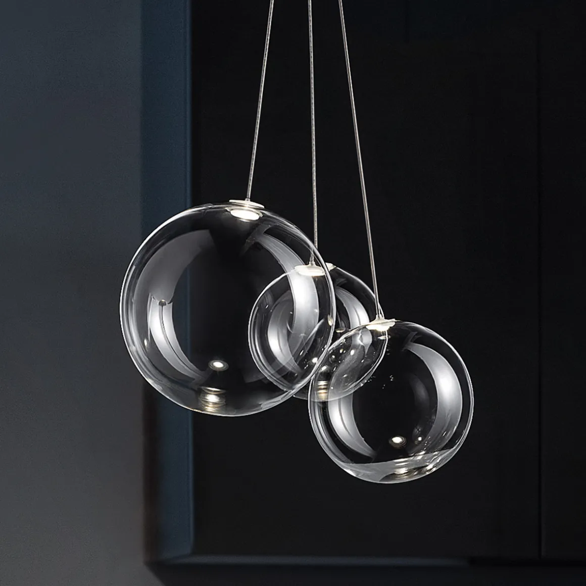 Lodes Random LED Pendelleuchte, 12-flg.