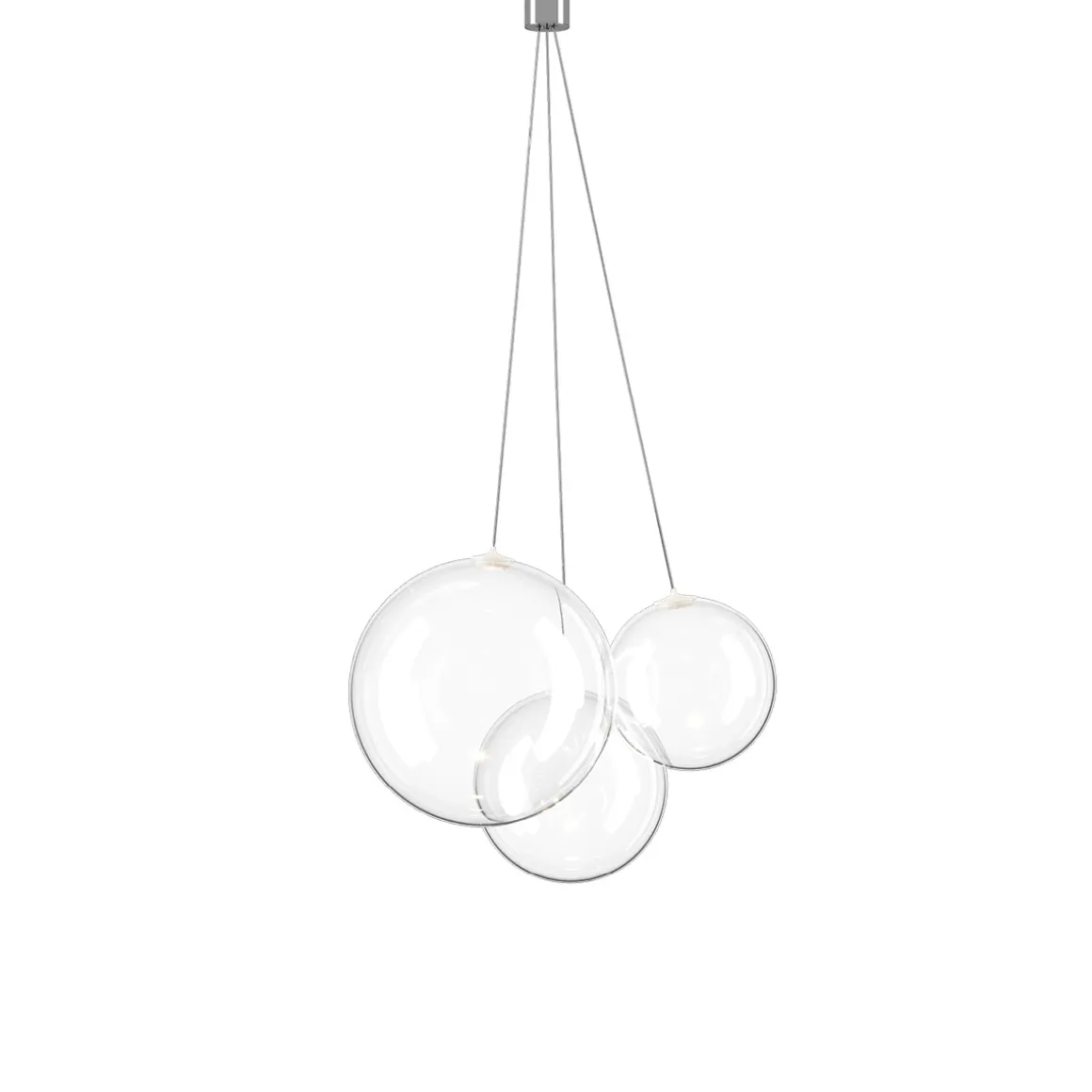 Lodes Random LED Pendelleuchte, 12-flg.