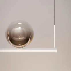 Lodes Random Stick Short LED Pendelleuchte, 4-flg.