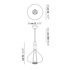 Lodes Sky-Fall LED Large Pendelleuchte