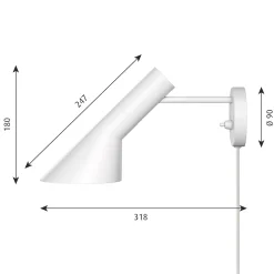 Louis Poulsen AJ Wandleuchte