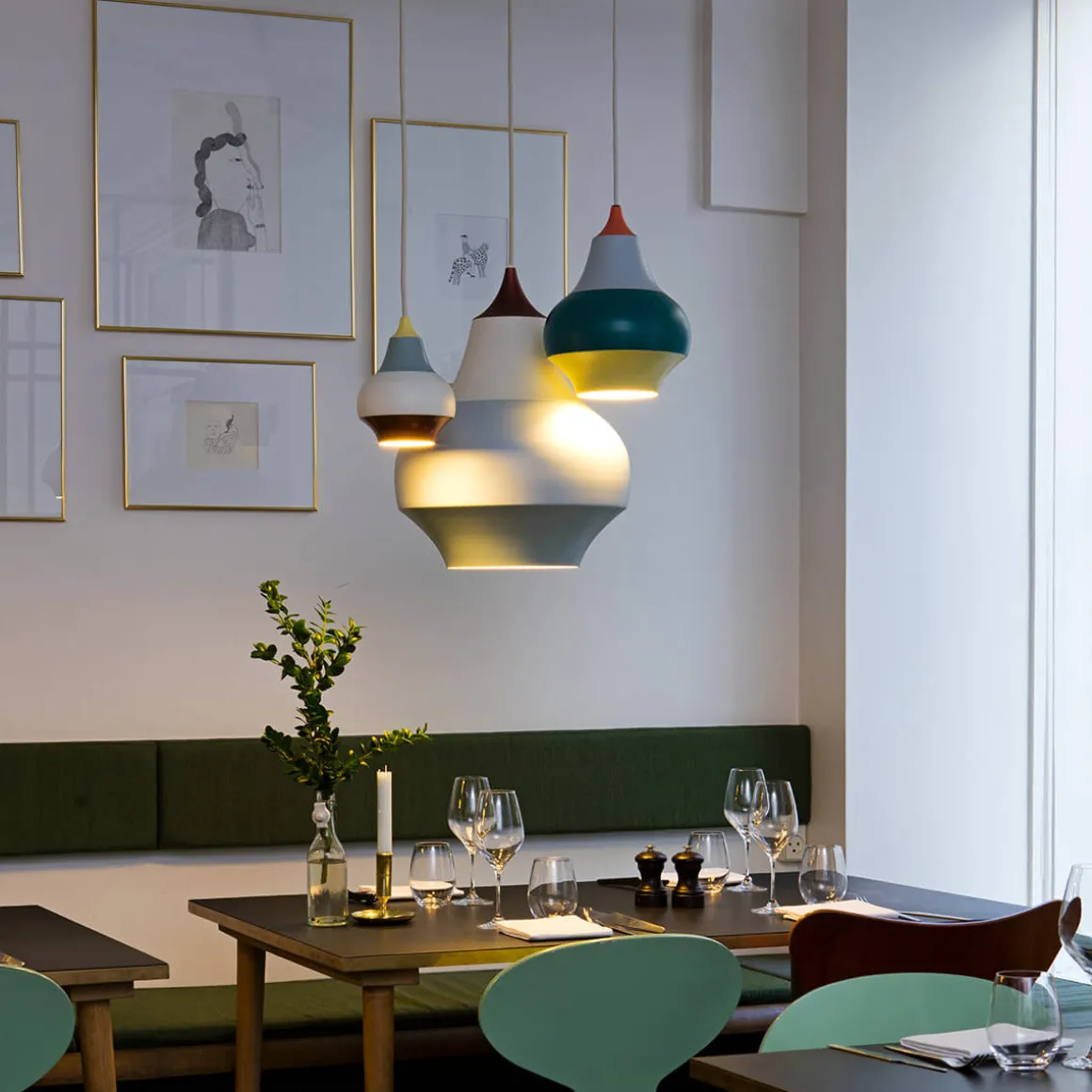 Louis Poulsen Cirque Pendelleuchte, Ø: 38 cm