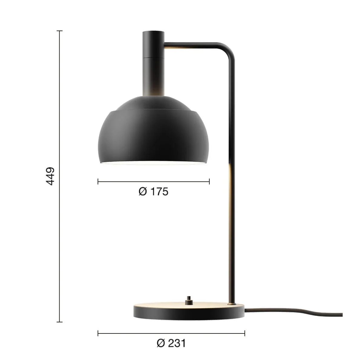 Louis Poulsen FJ Elements Tischleuchte