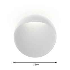 Louis Poulsen Flindt LED Wandleuchte, Ø: 30 cm
