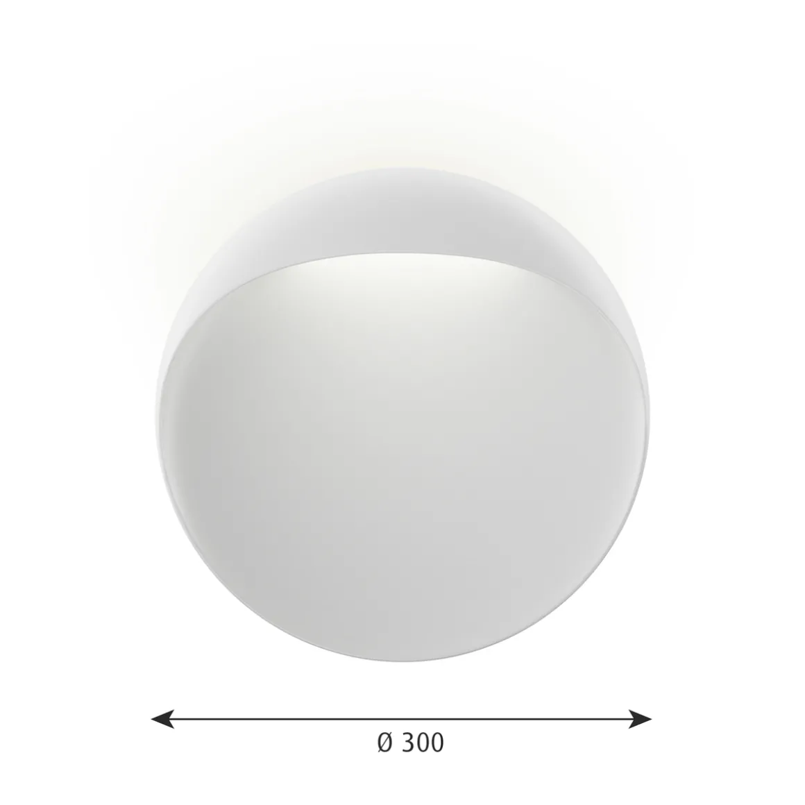 Louis Poulsen Flindt LED Wandleuchte, Ø: 30 cm