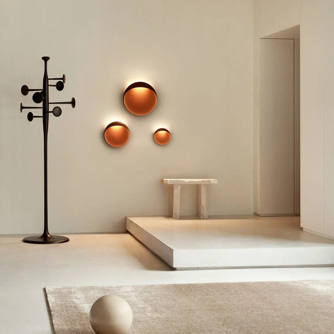 Louis Poulsen Flindt LED Wandleuchte, Ø: 30 cm