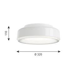 Louis Poulsen LP Grand 320 LED Wand- / Deckenleuchte