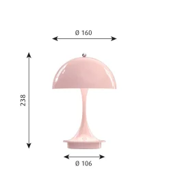 Louis Poulsen Panthella 160 Portable V2 LED Akkuleuchte