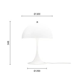Louis Poulsen Panthella 320 Tischleuchte