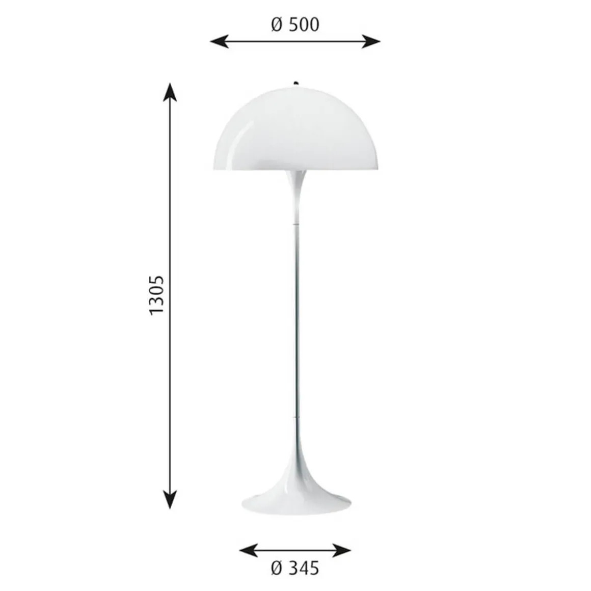 Louis Poulsen Panthella Stehleuchte