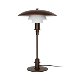 Louis Poulsen PH 3/2 Aged Brass Opal Tischleuchte