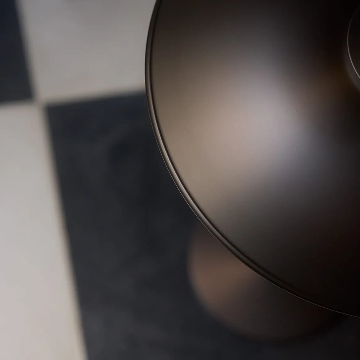 Louis Poulsen PH 3/2 Aged Brass Opal Tischleuchte