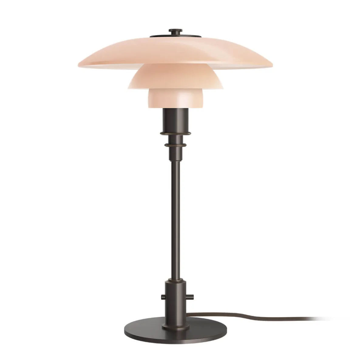 Louis Poulsen PH 3/2 Dusty Terracotta Tischleuchte Limited Edition