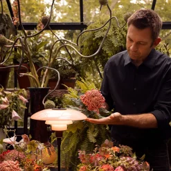 Louis Poulsen PH 3/2 Dusty Terracotta Tischleuchte Limited Edition