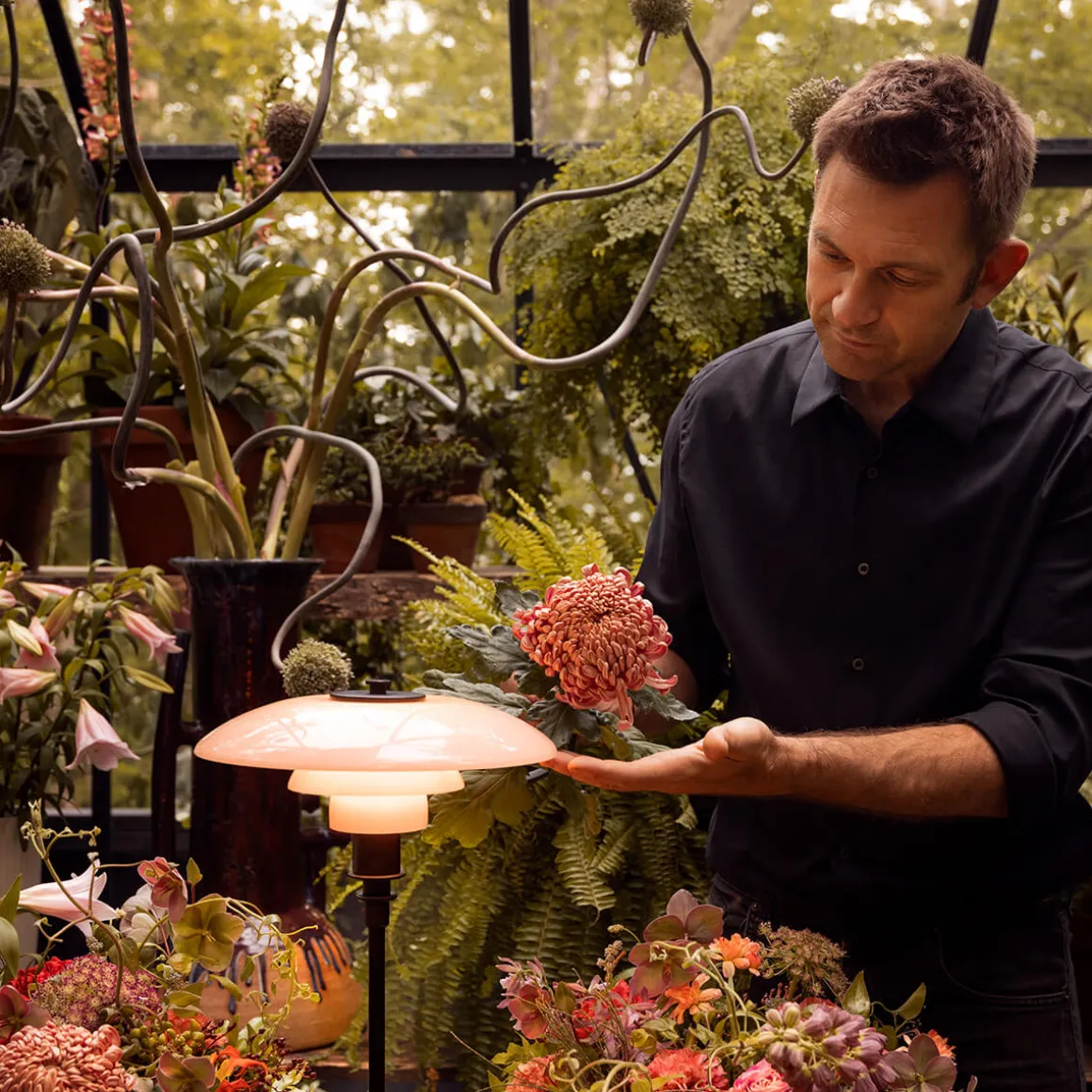 Louis Poulsen PH 3/2 Dusty Terracotta Tischleuchte Limited Edition