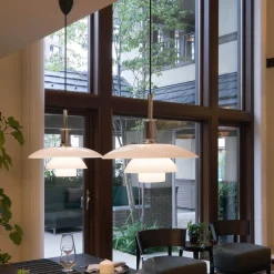 Louis Poulsen PH 4½-4 Glas Pendelleuchte