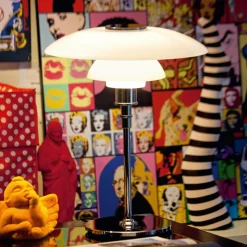 Louis Poulsen PH 4½-3½ Glas Tischleuchte