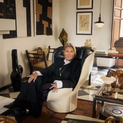 Louis Poulsen PH 2/2 Luna Aged Brass Opal Tischleuchte