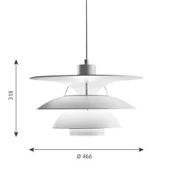 Louis Poulsen PH 5-4½ Pendelleuchte