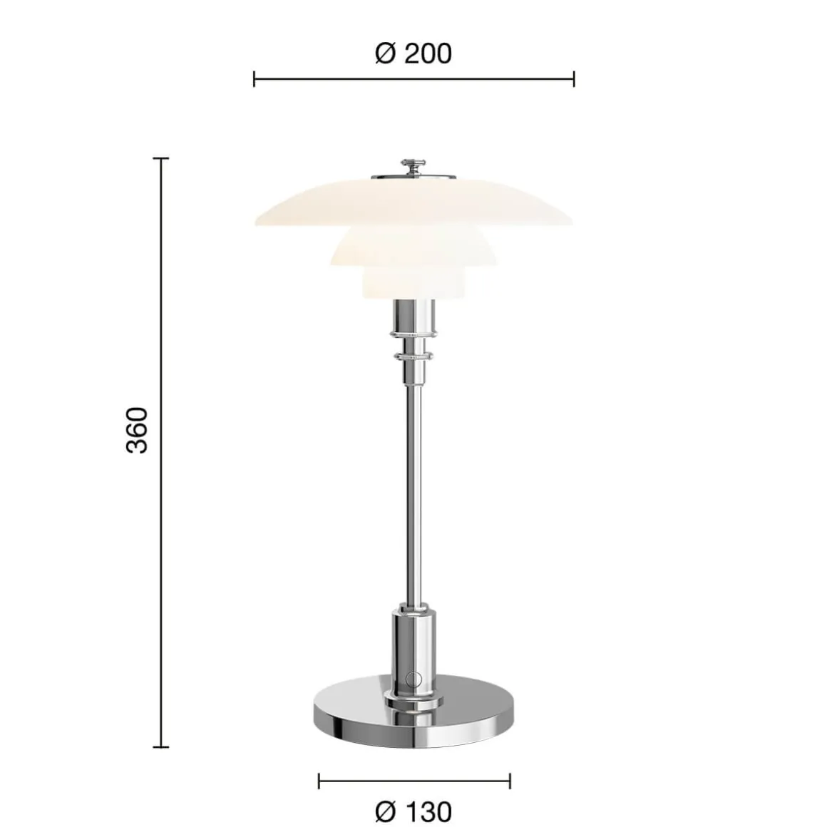 Louis Poulsen PH 2/1 Portable LED Akkuleuchte