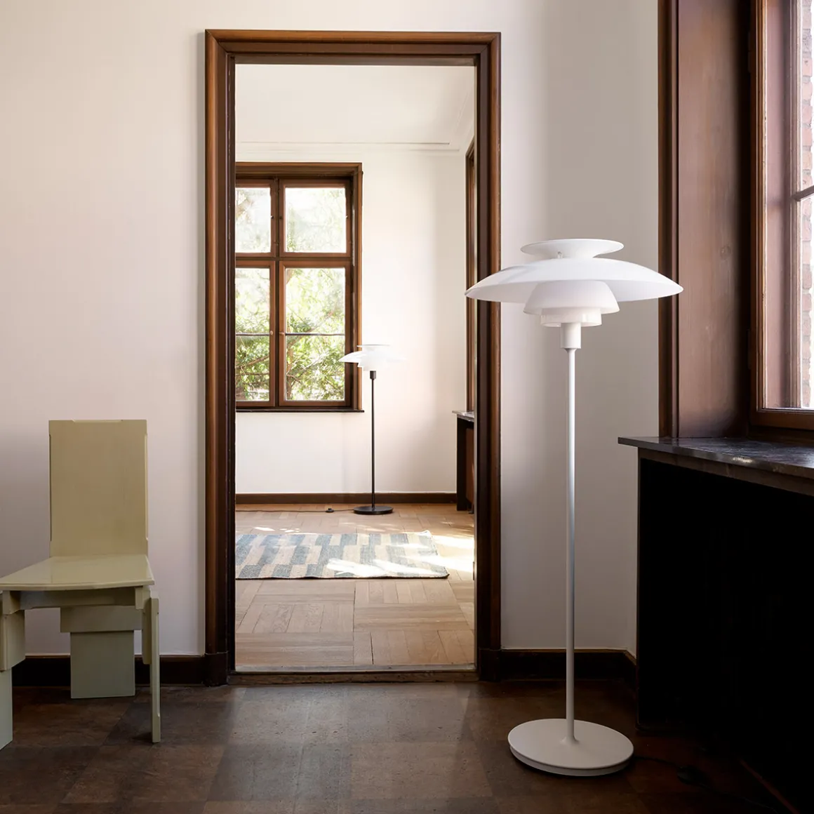 Louis Poulsen PH 80 Stehleuchte, mit Dimmer