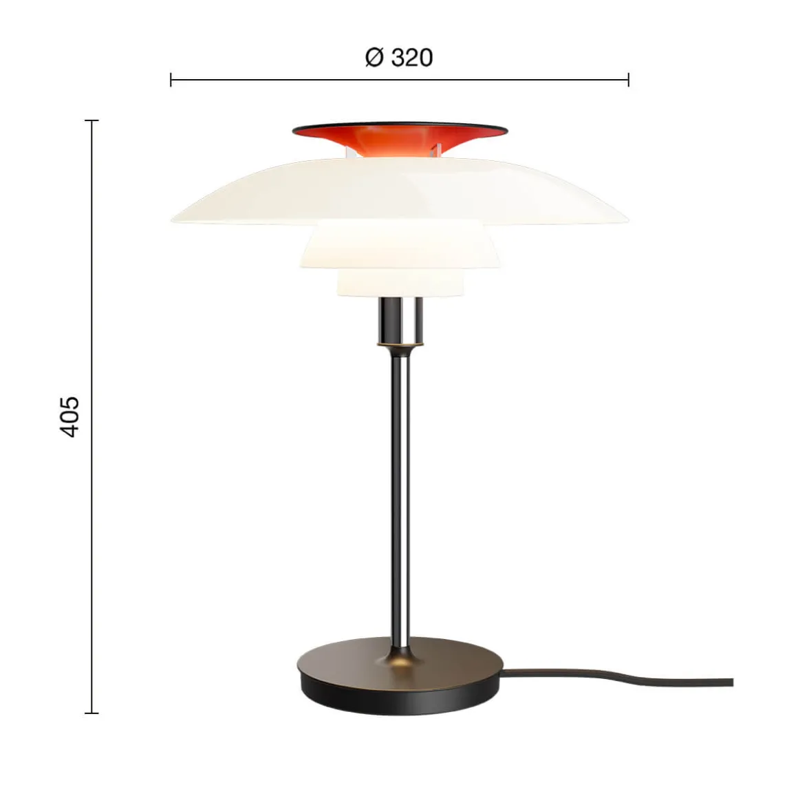 Louis Poulsen PH 80 Tischleuchte