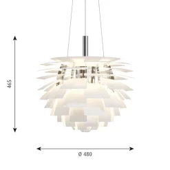 Louis Poulsen PH Artichoke 480 Pendelleuchte, Ø: 48 cm