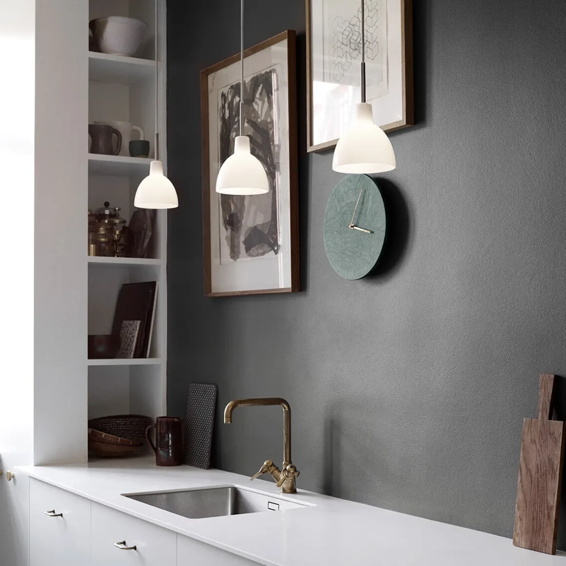 Louis Poulsen Toldbod 155/220 Glas Pendelleuchte