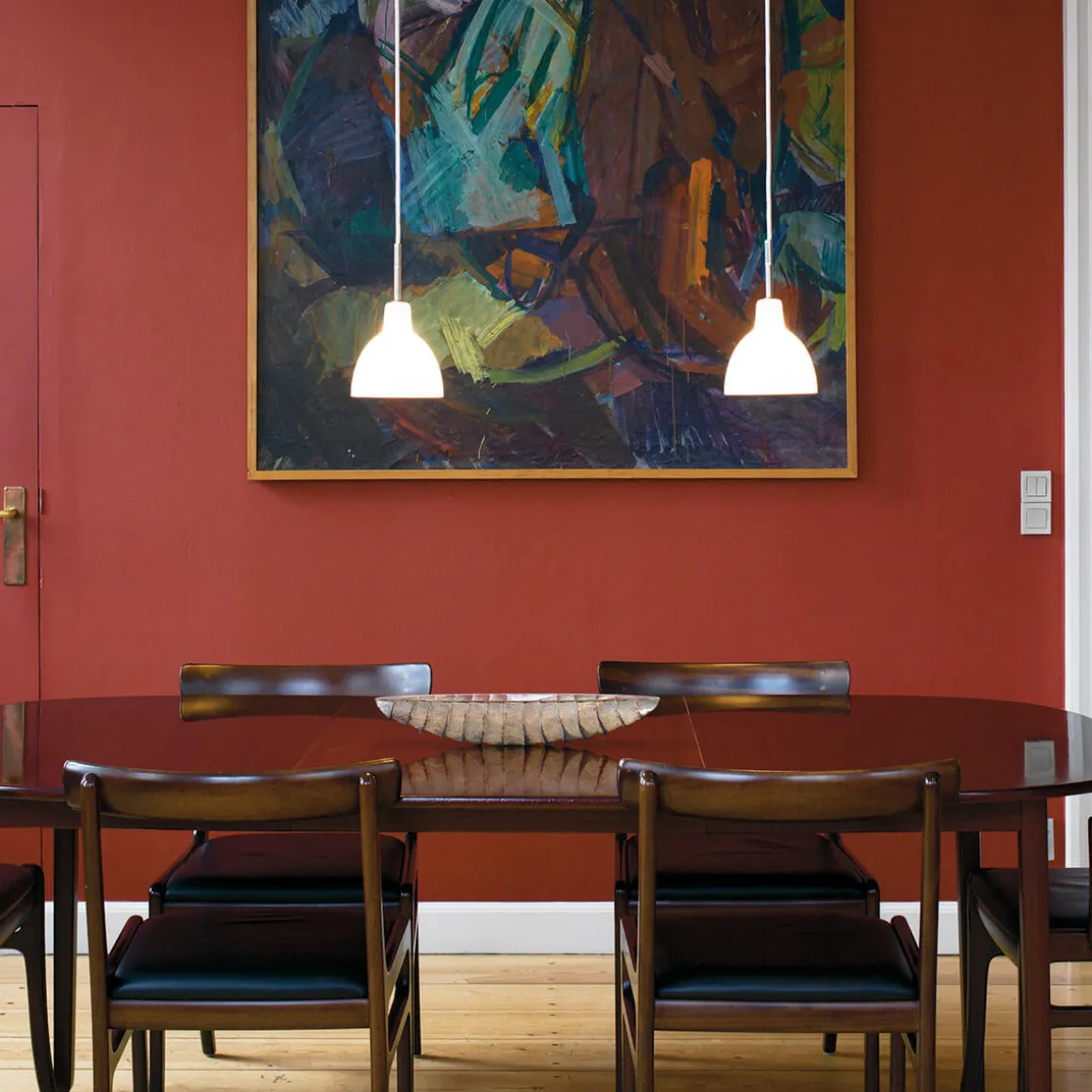 Louis Poulsen Toldbod 155/220 Glas Pendelleuchte